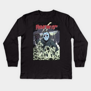 Friday The 13th Kids Long Sleeve T-Shirt